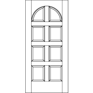 AC8010 panel door