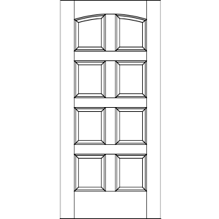 AC8020 panel door