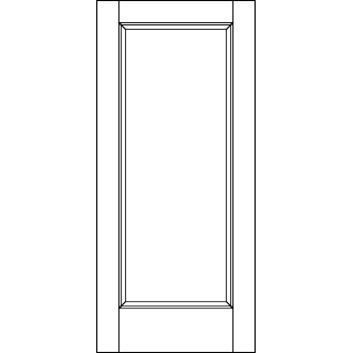 A100 panel door