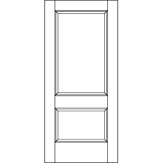 A206 panel door