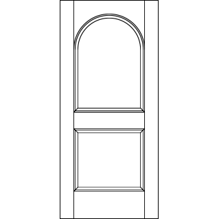A207 panel door