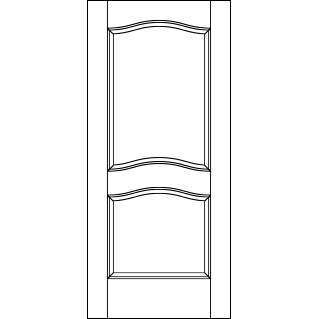 A208 panel door