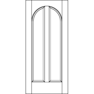 A209 panel door