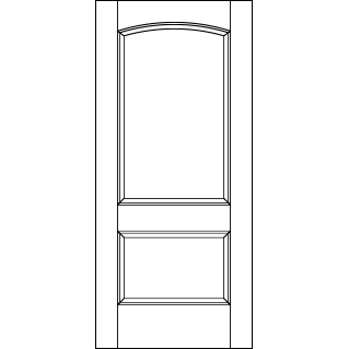 A218 panel door