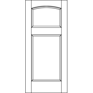 A222 panel door