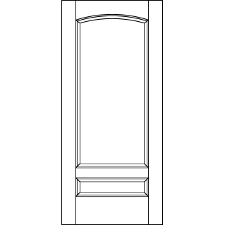 A223 panel door