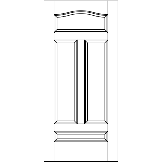 A411 panel door