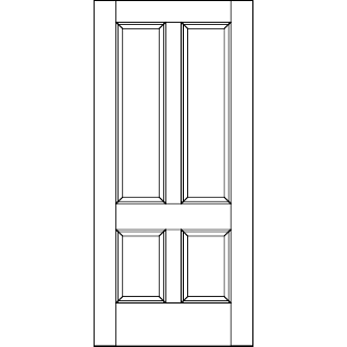 A414 panel door