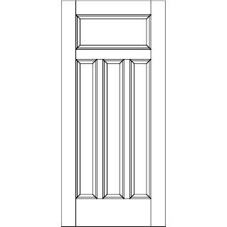 A419 panel door
