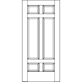 A605 panel door