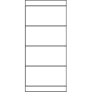 F608 flush door