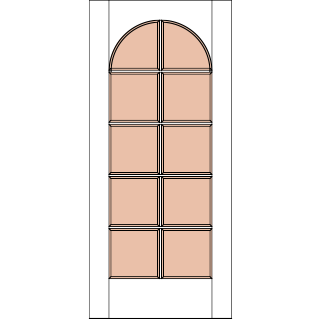 G1040 glass door
