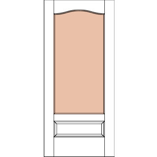 G111 glass door