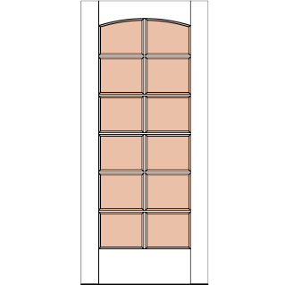 G1230 glass door