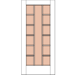 G1300 glass door