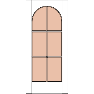 G609 glass door