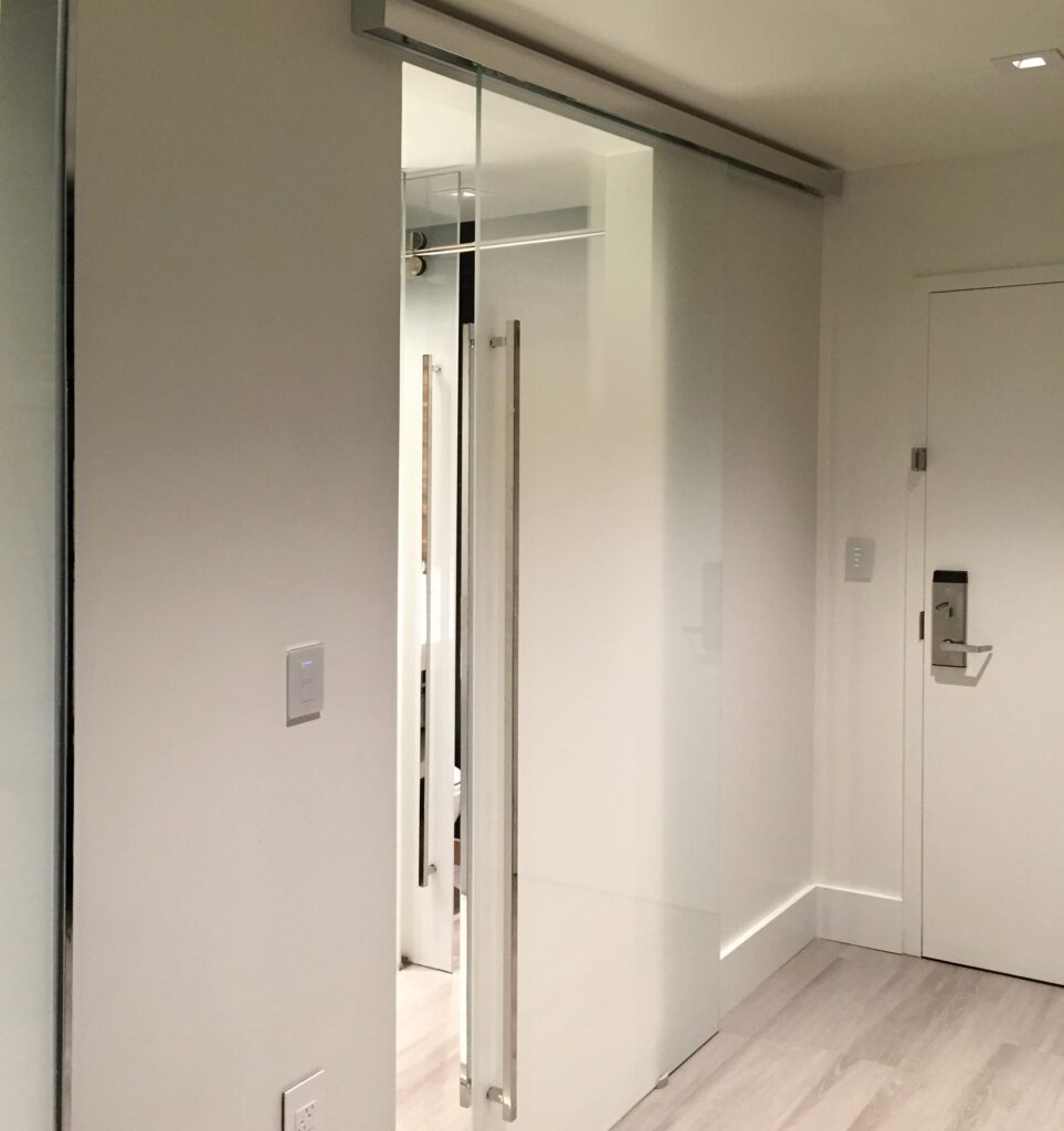 Glass Barn Door